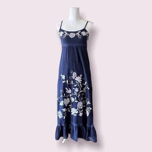 Loft floral maxi dress